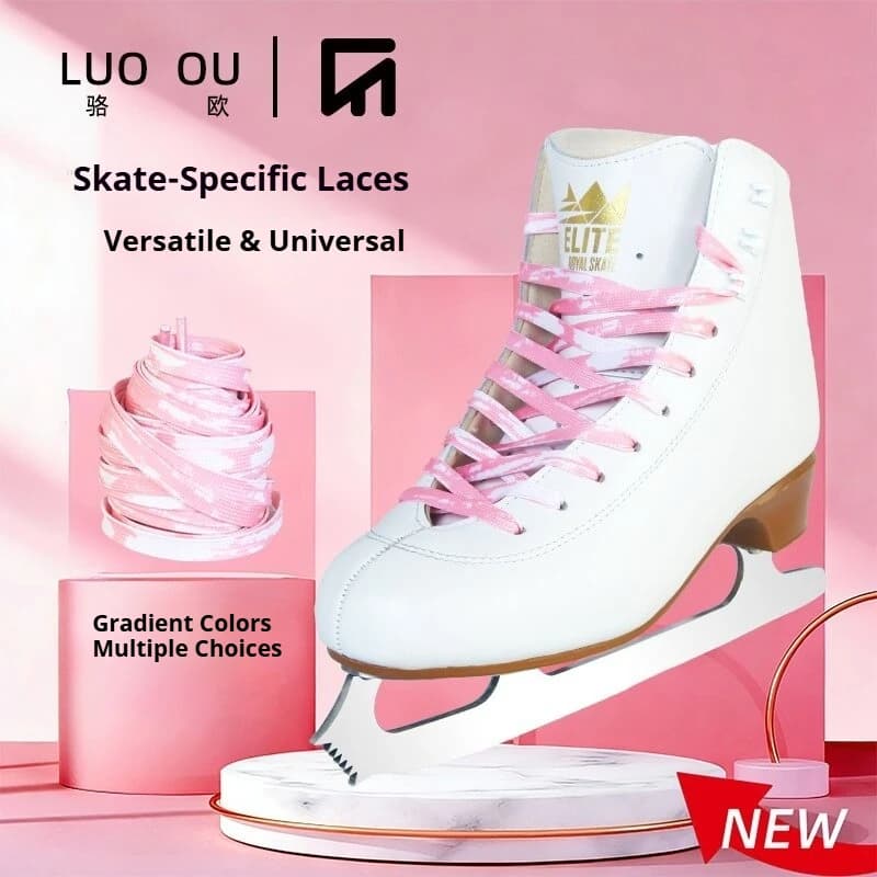 Lacci Speciali per Pattini da Ghiaccio 220/260/305cm, Colorati e Resistenti, Accessori per Scarpe da Hockey su Ghiaccio, 1 Paio