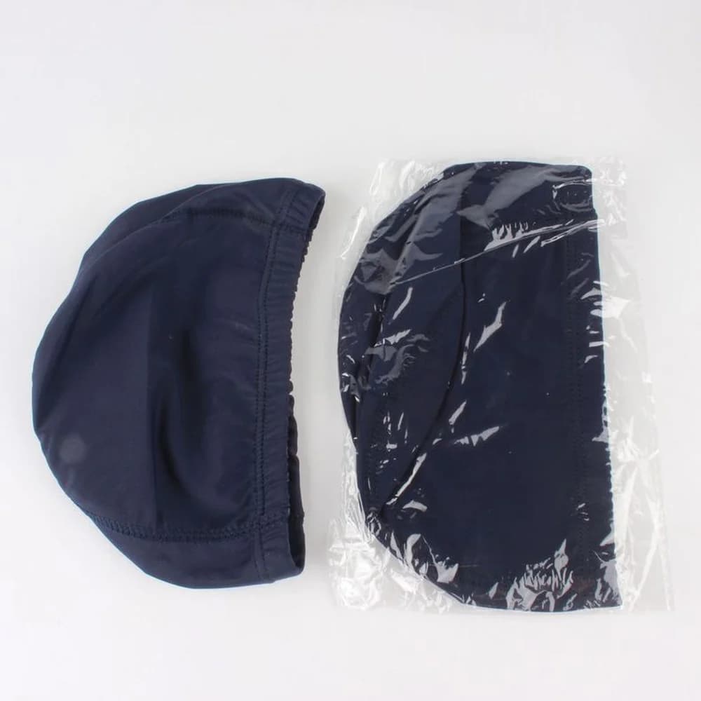 Elastic Swim Cap Polyester Fabric Comfortable Swimming Hat Adult Unisex Breathable Lightweight Water Sports Accessory