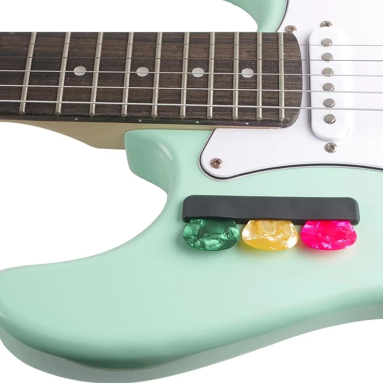 Organizer per plettri per chitarra Scatola per plettri per chitarra con 3 plettri per chitarra Accessori per chitarra