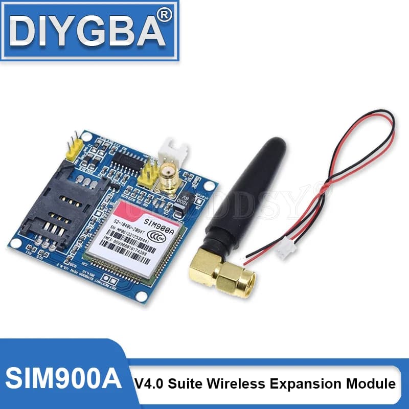 Igmonrq 1 pezzo SIM900A V4.0 Kit modulo di estensione Wireless GSM GPRS Sim900 scheda Antenna testata per Arduino