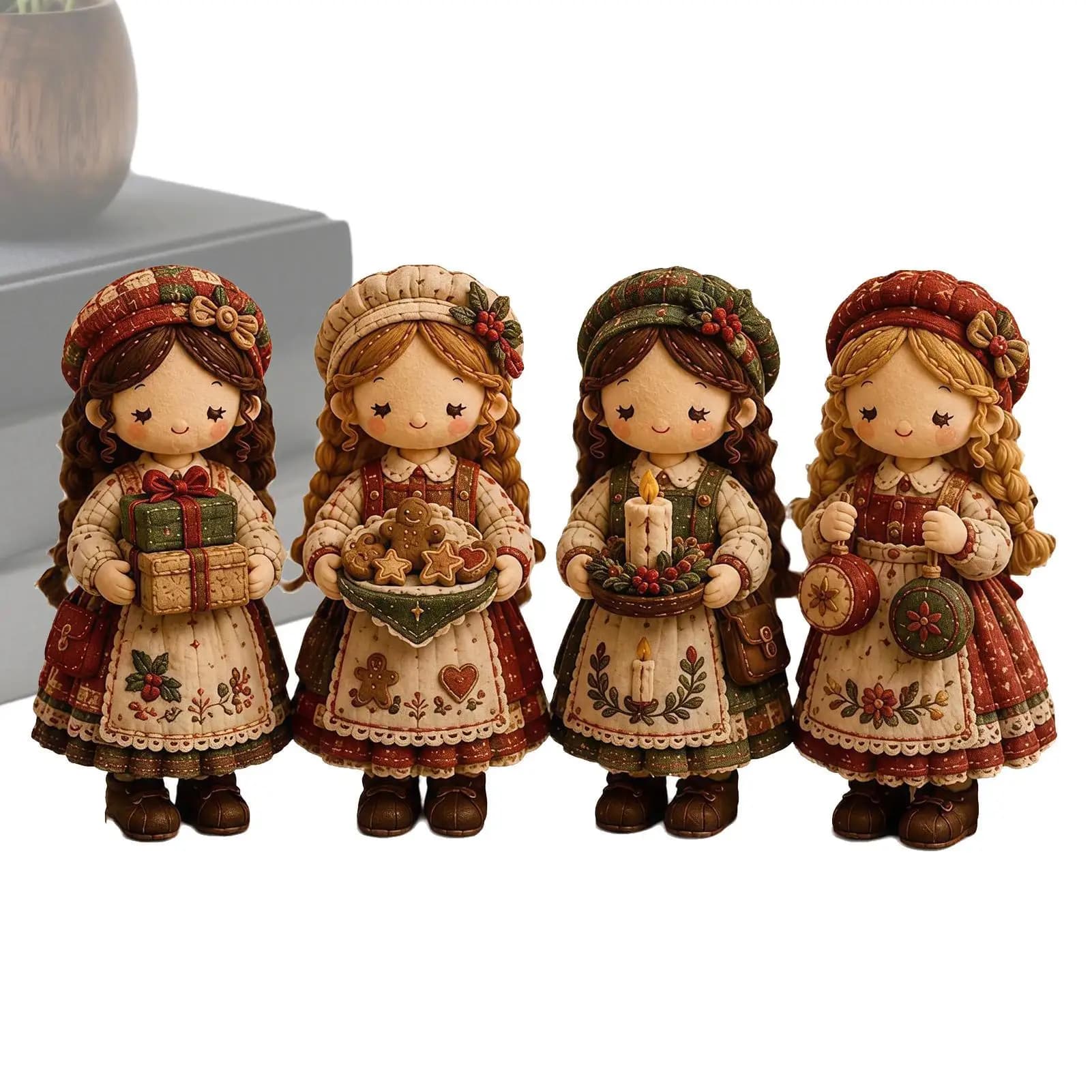 DIY Doll Sewing Kit Handmade Home Decor Craft Supplies Sewing Doll Crafting Set For Women Girls Wives Hobbyists Beginners Art