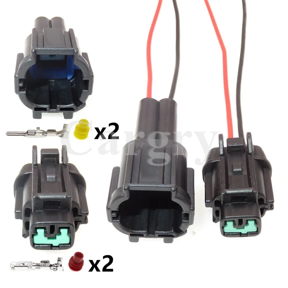 1 Set 2P PB295-02020 6188-0552 6918-1774 Connettore Terminale Cablaggio Fari Fendinebbia Auto AC per Presa di Aggancio Auto Nissan
