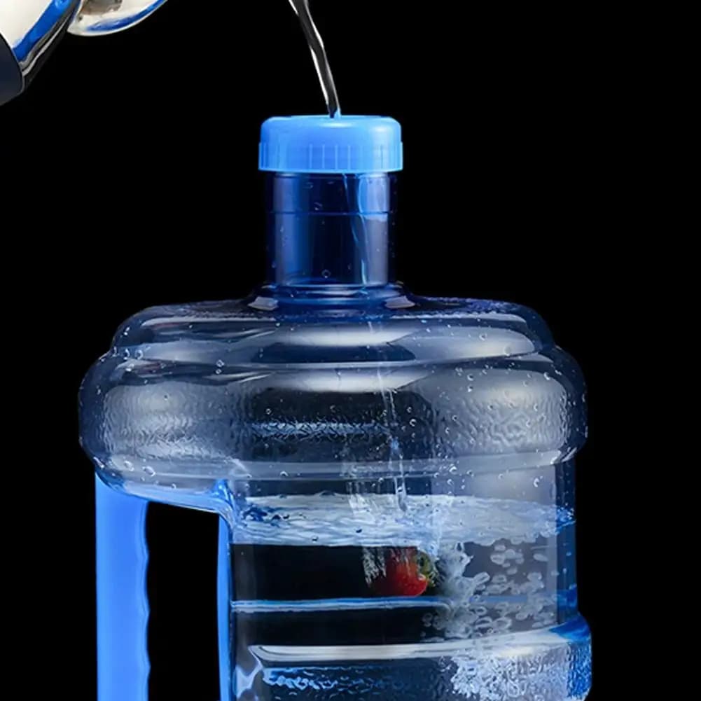 5L/7.5L Addensato PET Bottiglia di Acqua Brocca Riutilizzabile Vuota Bottiglia di Acqua Pura Brocca Contenitore di Acqua Minerale Portatile di Stoccaggio Esterno