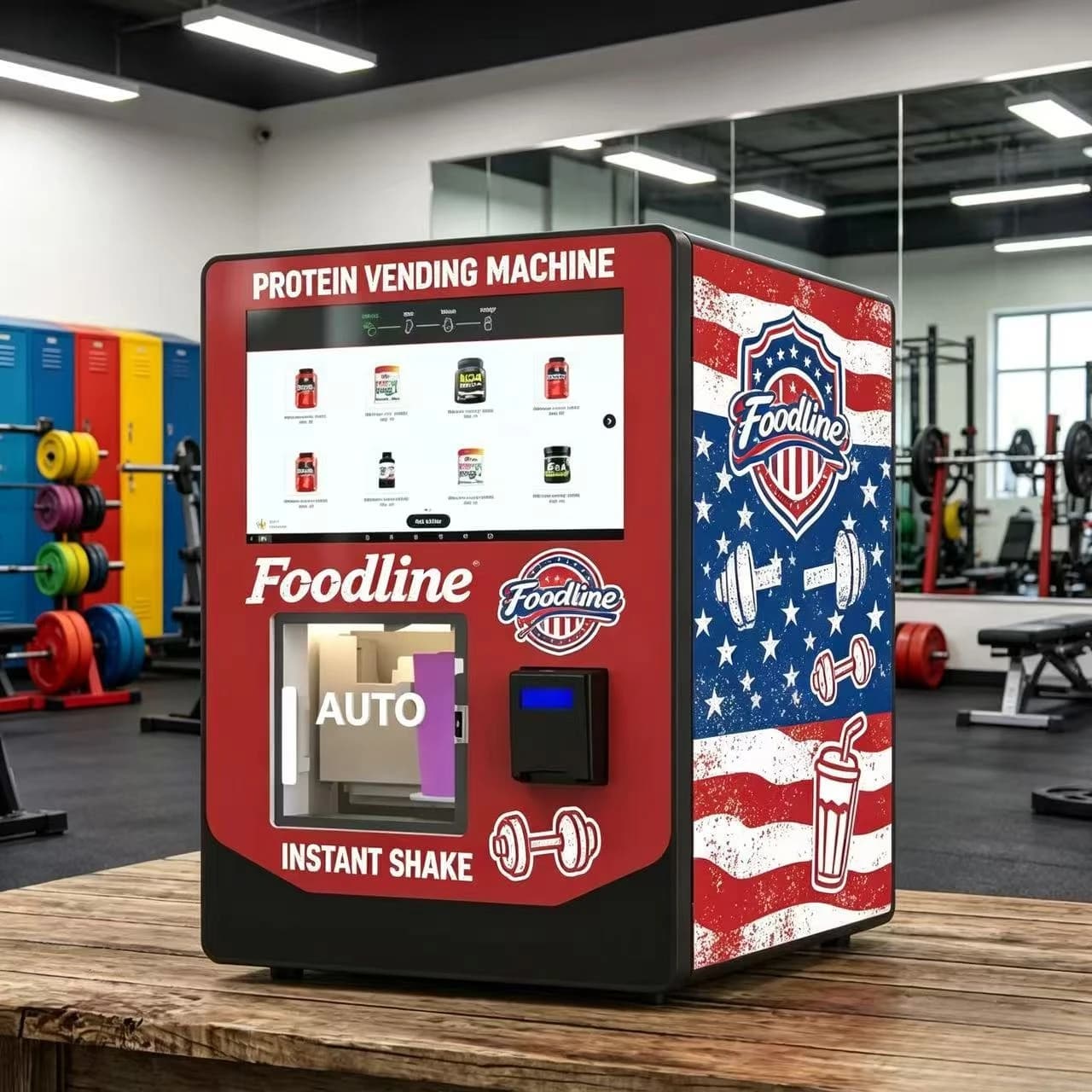FL The Factory Has Newly Launched a Commercial RO Reverse Osmosis Protein Powder Milkshake Machine for Use in Office