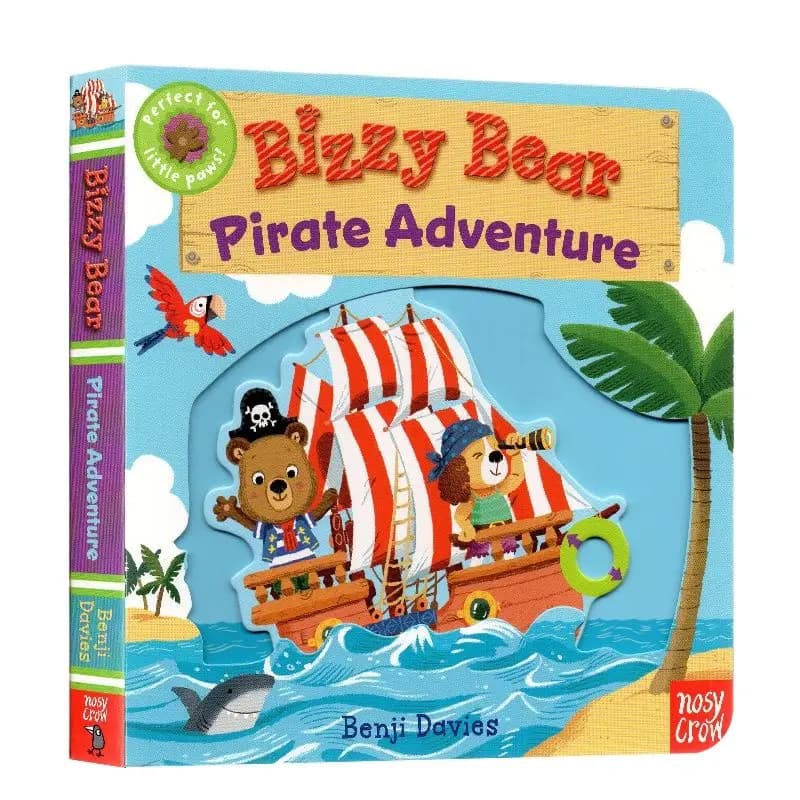 Bizzy Bear Pirate Adventure 3D Flap libro illustrato inglese libro di lettura educativo per bambini libro di cartone giocattolo