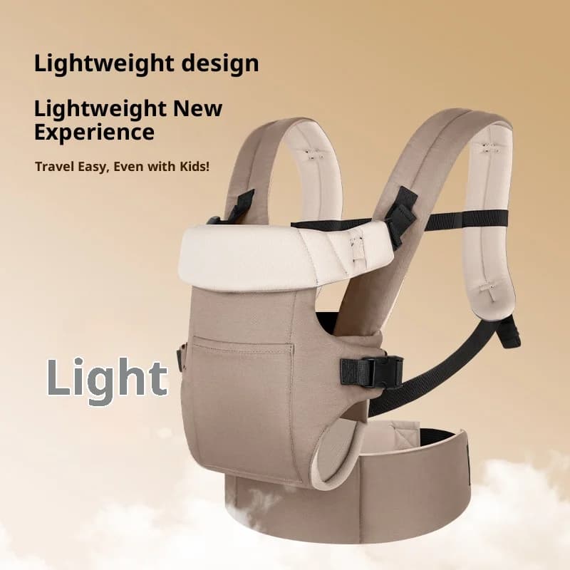AIEBAO Marsupio portatile per bambini con tracolla multifunzionale Borsa per neonati Borsa a tracolla regolabile per seggiolino da anca