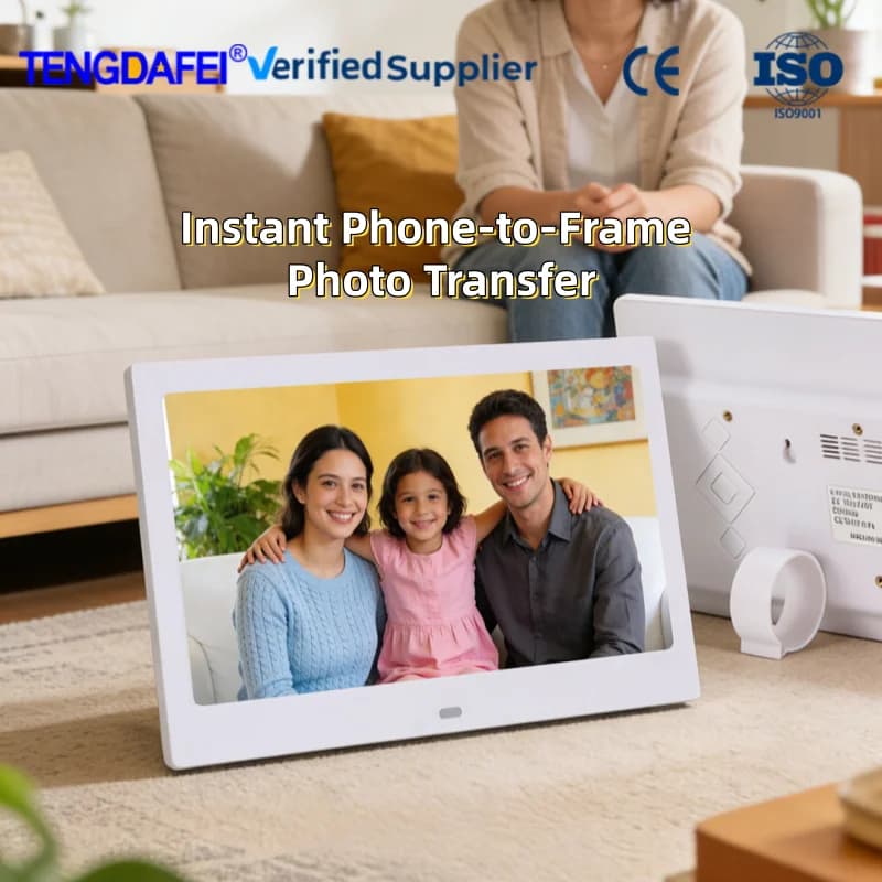 High Performance Wi-Fi Digital Picture Frame 10.1-inch Smart Electronics Photo Frame Control Send Photos Push Video Touch Screen