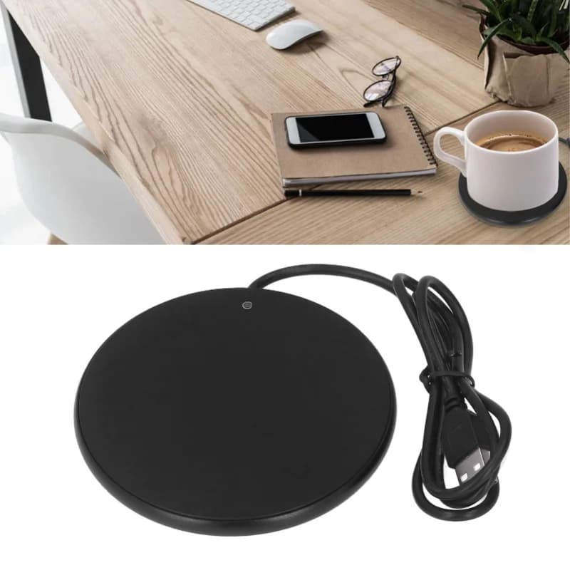 55°C Constant Temperature Smart Coffee Mug Warmer USB Candle Warmer Space Saving For Travelling Home Office