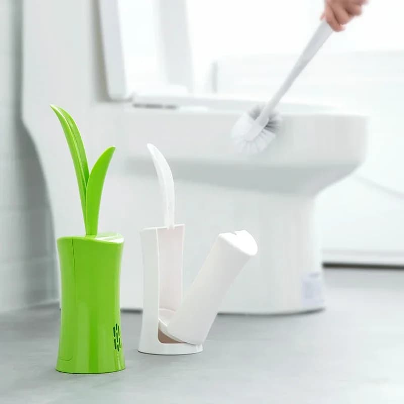1PCS Creative toilet cleaning brush long handle wash no dead toilet brush set
