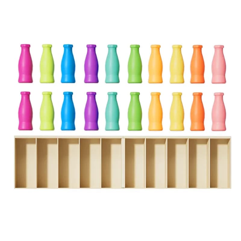 Giochi da Tavolo Interattivi per Bambini, Bevande Divertenti per la Prima Infanzia, Abbinamento Colori, Indovinelli, Allenamento della Memoria, Puzzle, Giocattoli Regalo