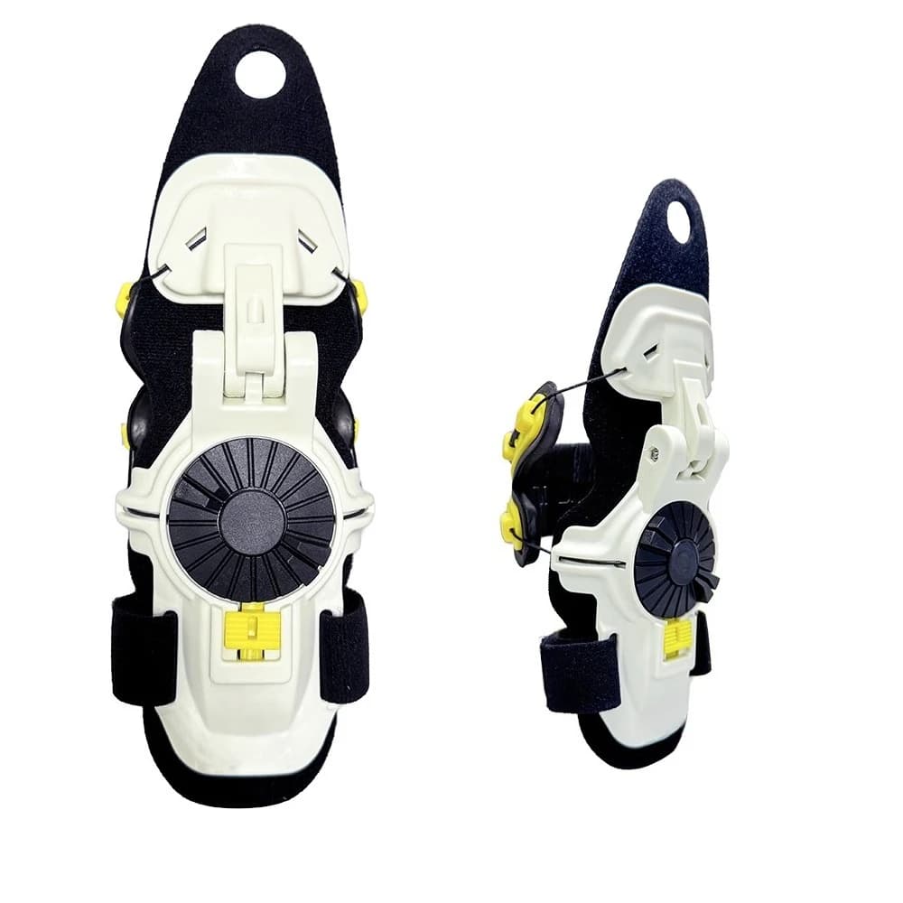 Protezione per il polso del motociclo Supporto per il polso X8 bianco acido giallo M/L equipaggiamento protettivo per moto