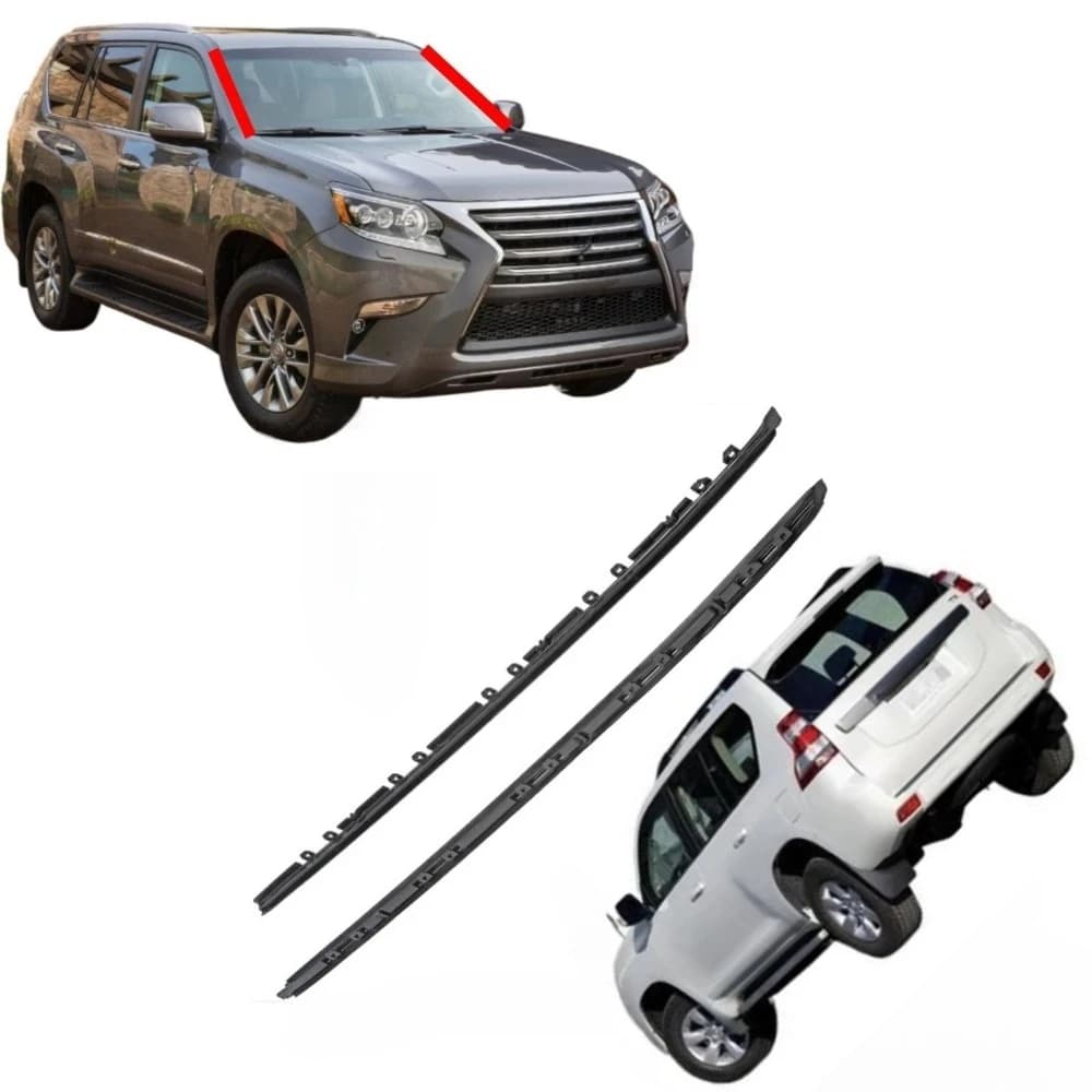 1 pz 67 cm Parabrezza Laterale Striscia di Tenuta per Lexus GX460 75535-0G010 Parabrezza In Vetro Guarnizione per Land Cruiser Prado 150 2010