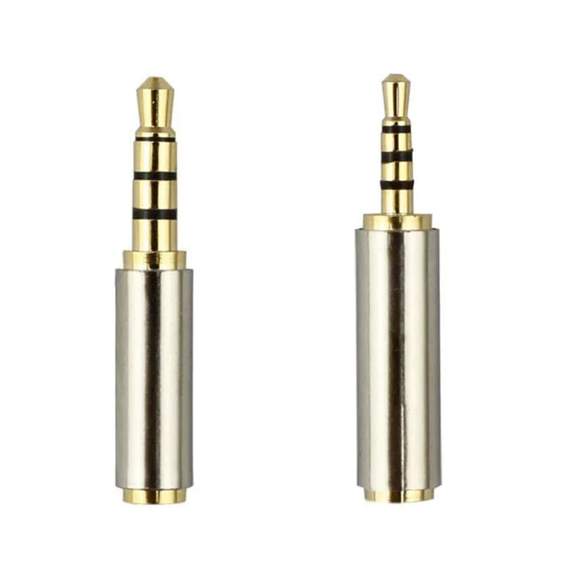 Adapter Audio Plug Jack 2.5mm from 3.5mm male to female speaker for Stereo DIY Repair Headphones