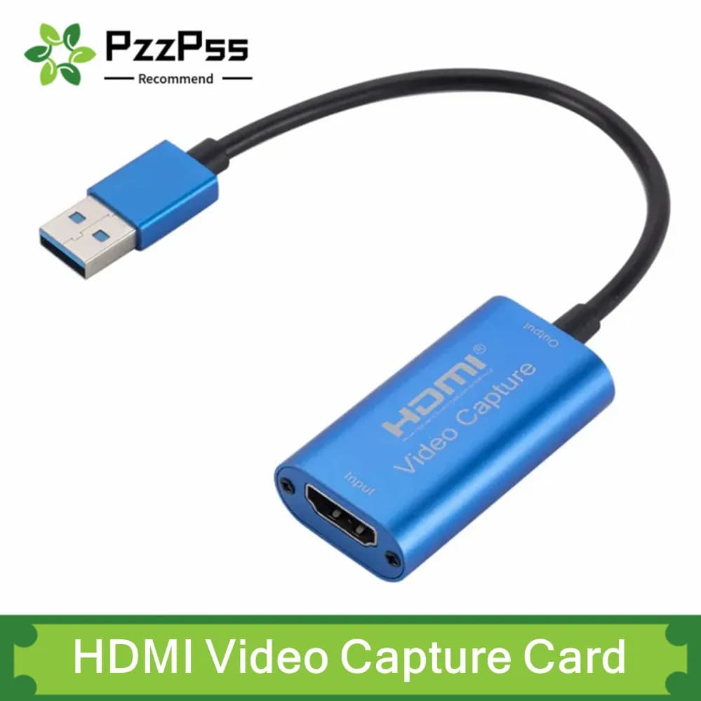 USB 3.0 HD 1080P HDMI video capture card compatible with TYPE-C Micro USB Video Grabber Record for camera Live transmission