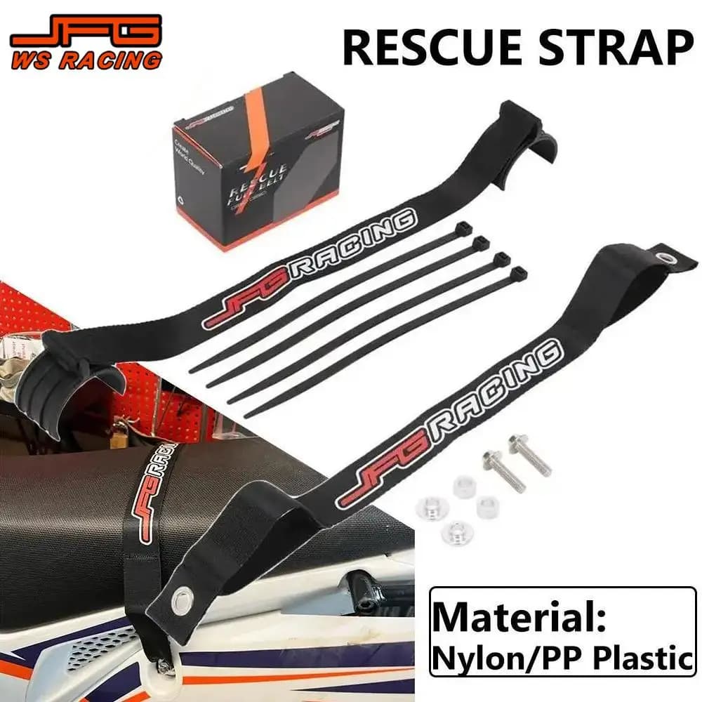 Universal Motorcycle Front Protective Poster Protective Waist Pulling Belts Cords Sealing Belts Sealing Belts Kit Tubo Fork For KTM HONDA SUZUKI HARLEY