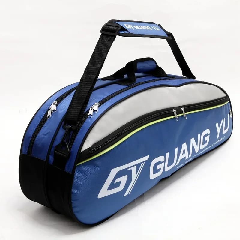 2025 New bag for badminton racket The tennis rack can accommodate 4-6 rackets Large capacity sports bag Unisex shoulder bag