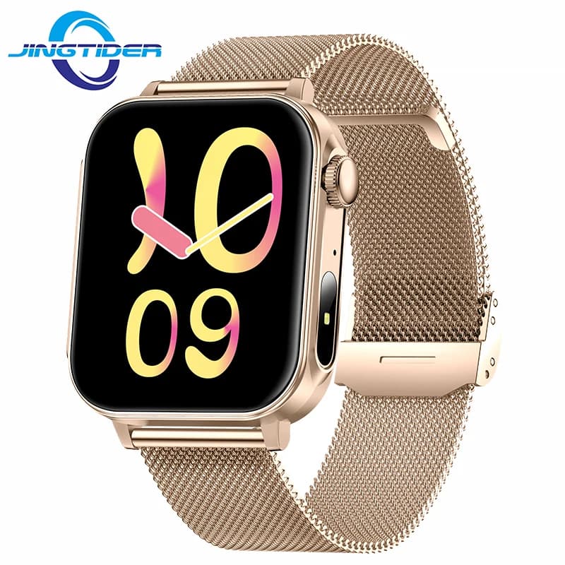 V96 Man Woman Smart Watch 1.83 Inch HD Screen Torch Health Tracker Bluetooth Sports Smartwatch IP67 Waterproof Watch