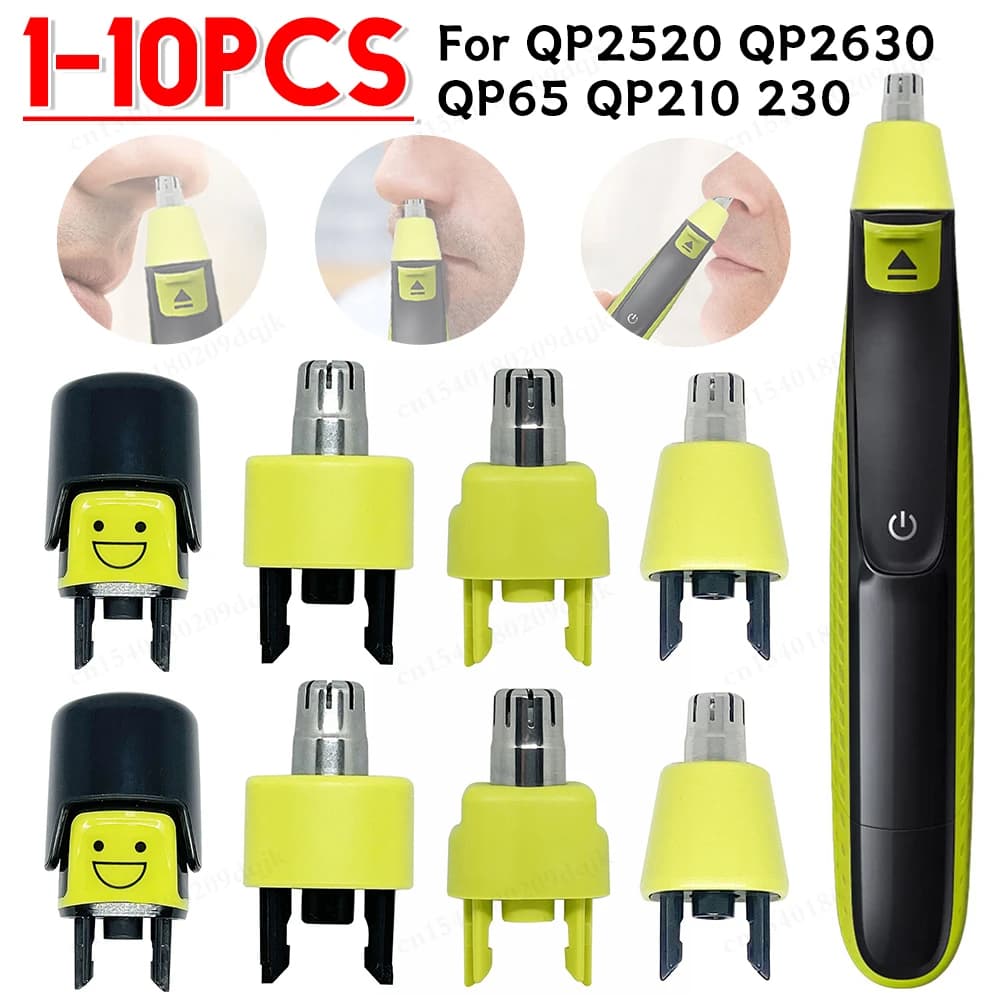 1-10PCS Pettine per naso Lama per tagliacapelli per Oneblade Lama di ricambio Barba Rasoio Testa Trimmer QP2520/QP2530/QP2620/QP2630/QP2515