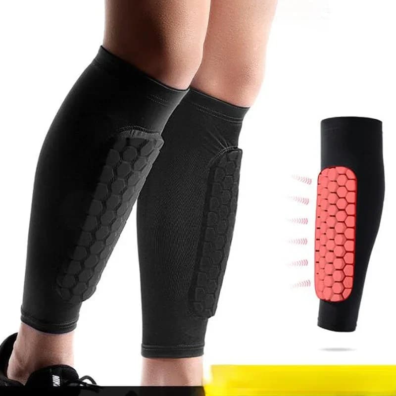 1 piece Bee-Nine Football Parastin Sports Soccer Shields Deck Leg Sleeves Protective Equipment Stem Guard