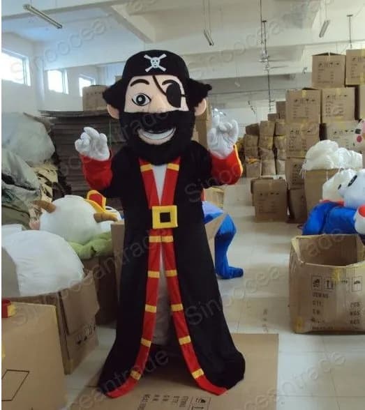 Il nuovo costume della mascotte di Halloween del vestito operato da Natale del costume della mascotte del pirata di AMORE di vendita calda adulta libera la nave