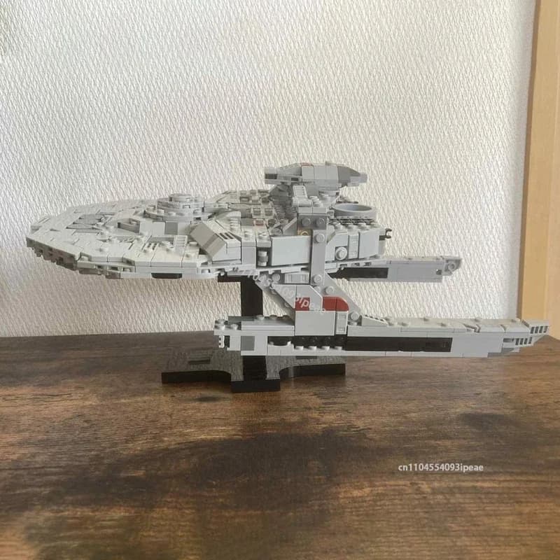 MOC USS Reliant NCC-1864 Spaceship Building Blocks Model DIY Technology Interstellar Assembly Bricks Kids Toy Christmas Gift
