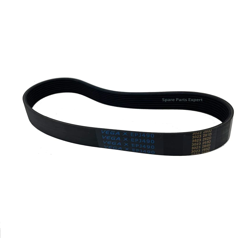 Motor belt for treadmill Shuhua E6, grooved belt for treadmill Shuhua E6, Shuhua EPJ490 8 ribs