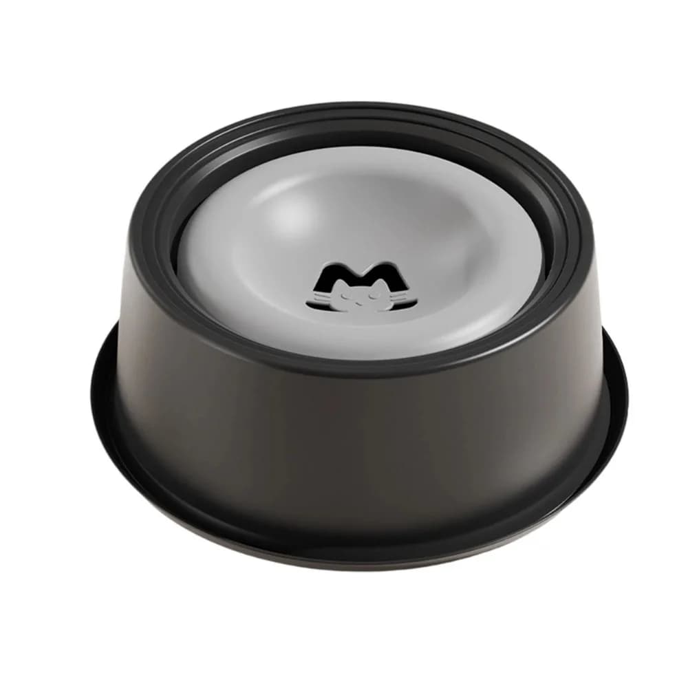 Food-Grade Large Capacity Slow Feeder Bowl Non-Slip Floating Bowl Pet Water Bowl Anti-Messy Easy Clean Pet Feeding Dish Cat Use