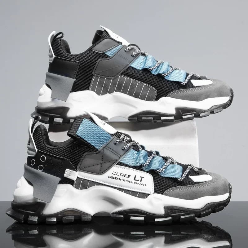 Scarpe da ginnastica da uomo Scarpe casual da esterno Moda Scarpe da corsa maschili con lacci Scarpe da tennis con plateau Scarpe di lusso per uomo Tenis Hombres