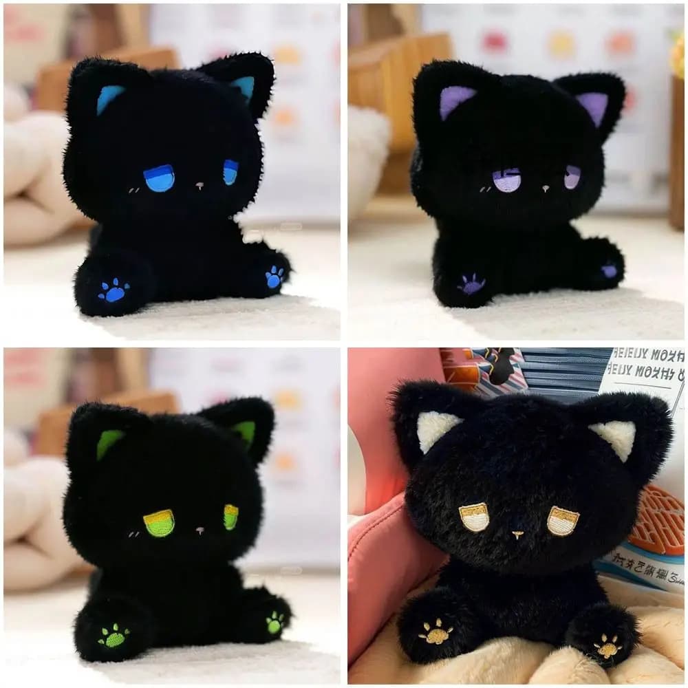 Peluche Kawaii da 16 cm, orsetto Emo, cuscino super morbido, imbottito, con cinturino da polso, regalo per dormire