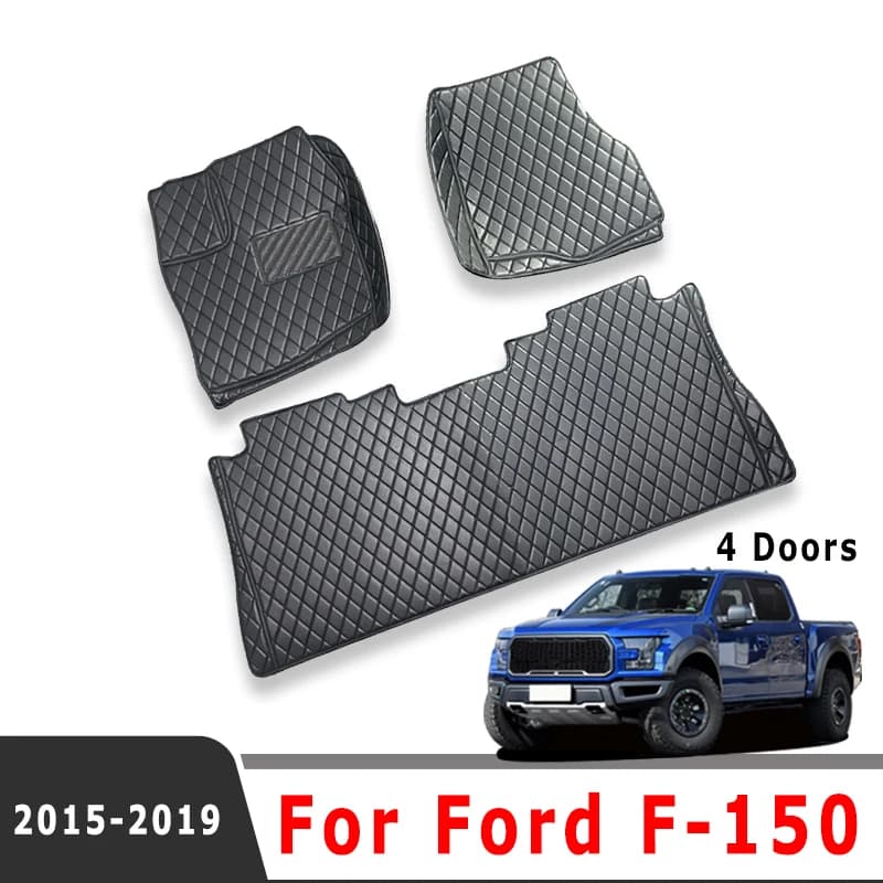 Per Ford F-150 F150 F 150 4 Porte 2021 2020 2019 2018 2017 2016 2015 Auto Tappetini Accessori Interni Tappeti Auto Styling
