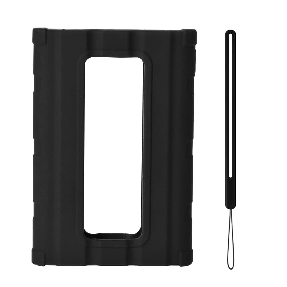 Silicone Case Hard Disk Hard Drive Protective Cover Anti-fall External SSD Case with Lanyard for Samsung T7 Shield Portable SSD