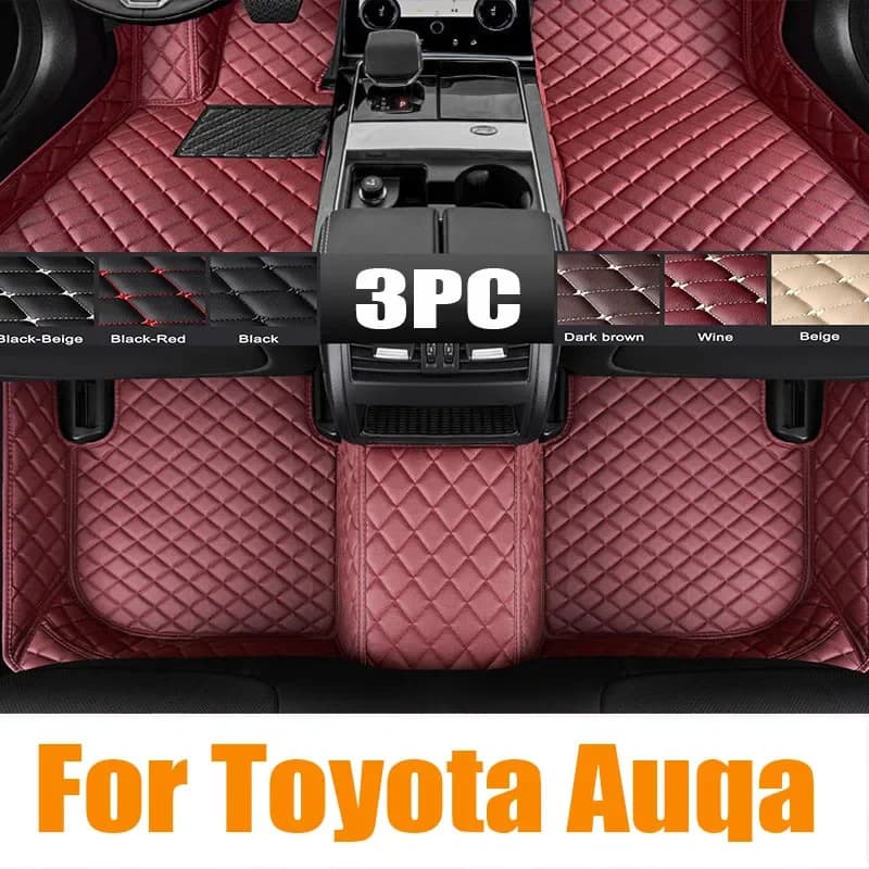 Per Toyota Auqa 2014-2023 RHD Auto Tappetini Per Auto All-Weather TPE Tappetini Inodore Pad Vassoio Zerbino Accessori Interni 0531