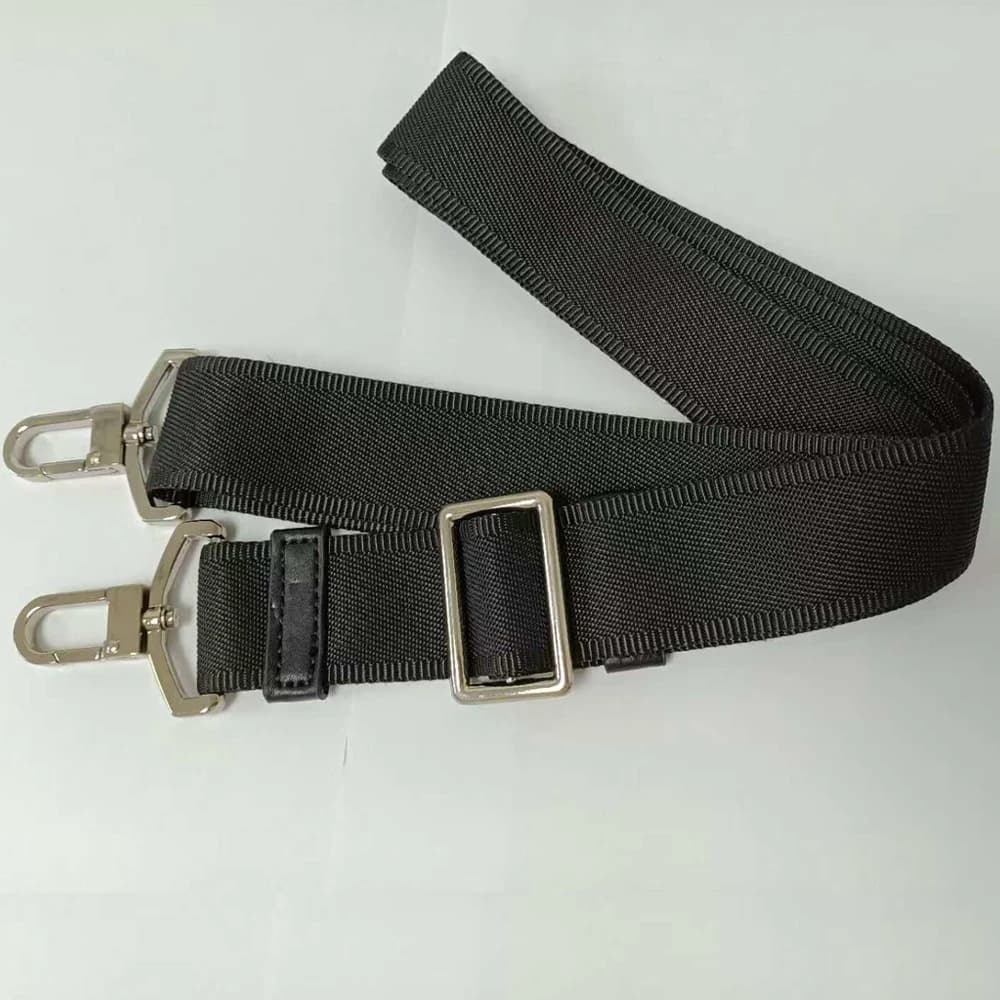 Accessorio potente per cintura in nylon spesso largo 38 mm, tracolla lunga per borse da uomo, tracolla per borsa per valigetta da uomo, tracolla per borsa per laptop