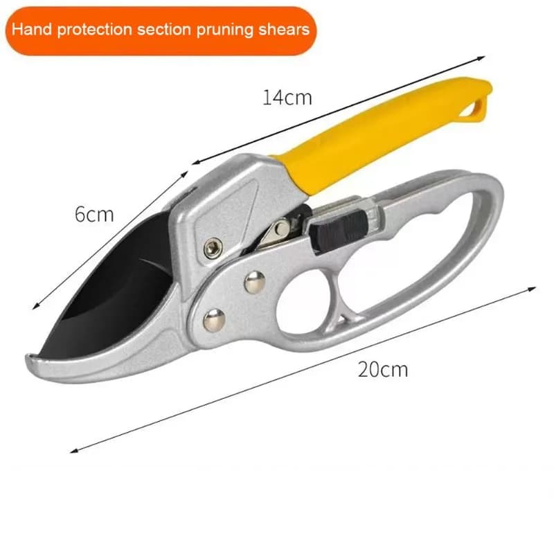 Ergonomic Pruning Shears SK5 Titanium-Plated Alloy Steel Quick Efficient Cuts Labor-Saving Spring Garden Fruit Harvesting Tools
