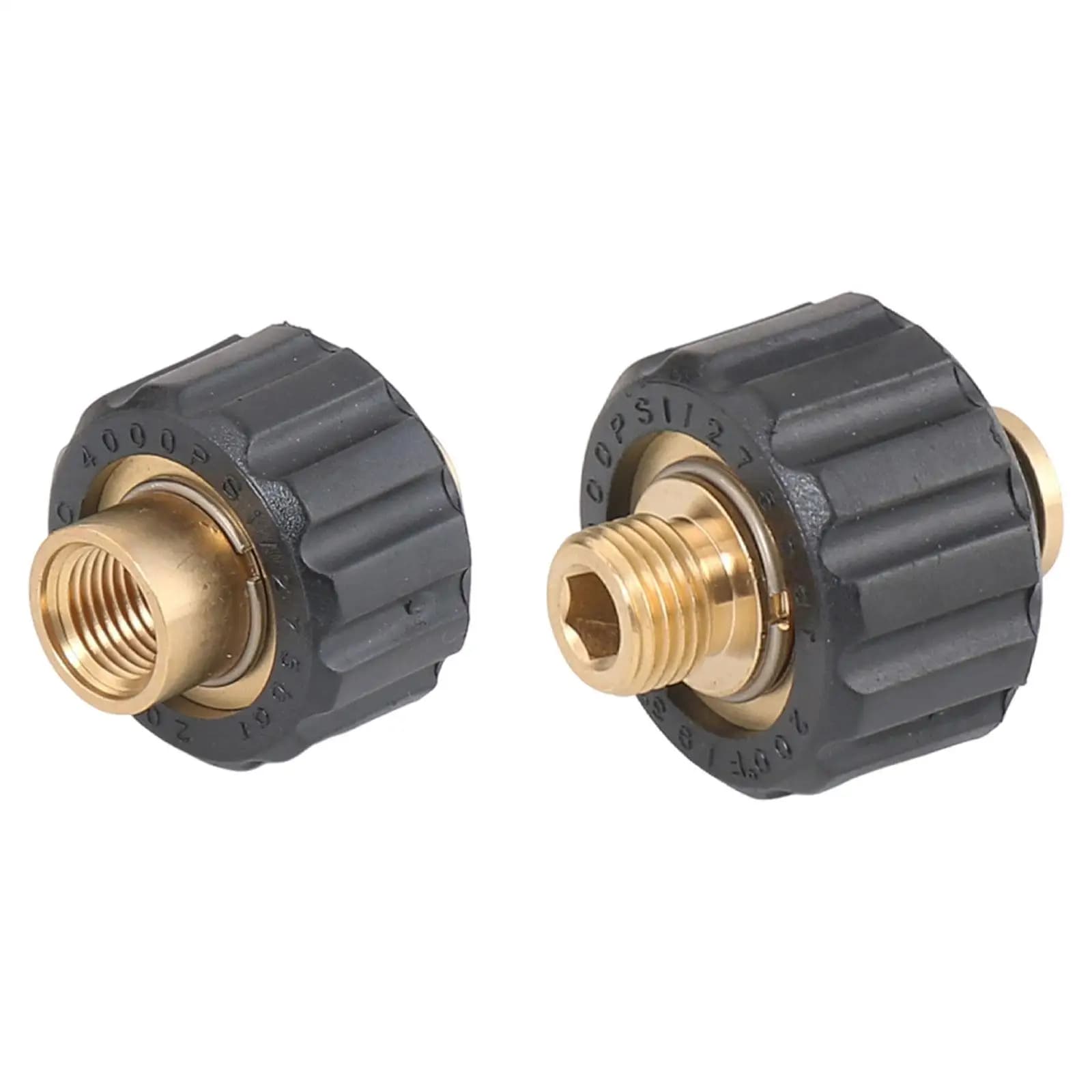 Adattatore per Idropulitrice Efficiente, Connettore Rapido in Ottone per Tubi da Giardino Versatili