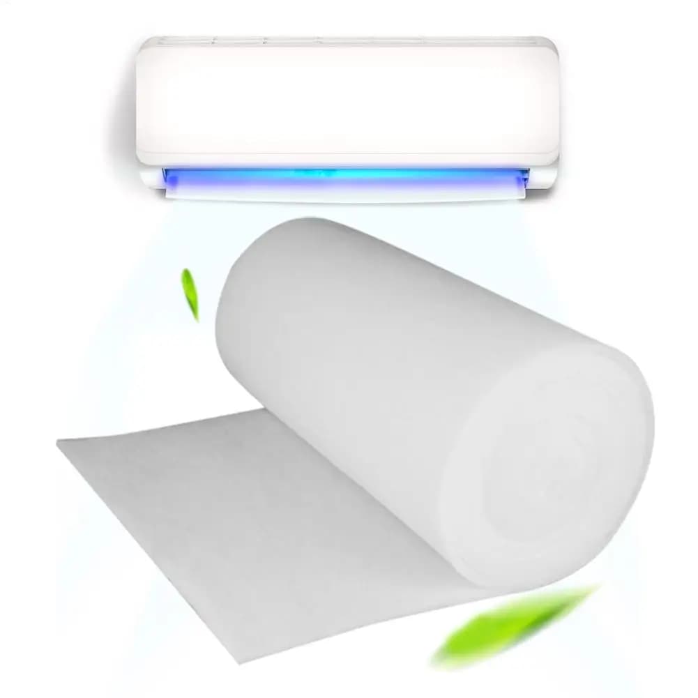 Air Conditioner Activated Carbon Water Purifier Air Filter Roll Cuttable Window Dust Strainer For Home Furnace AC Window