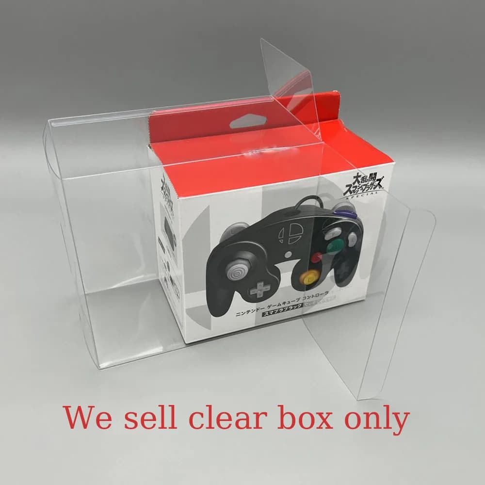 Transparent Storage protective cover For Switch NS for NGC Game controller Collection Display Plastic PET box