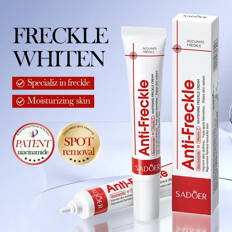 1/3/5pcs SADOER Anti Freckle Cream Face Whitening Creams Spot Removing Anti-aging Moisturizing Freckles Removal Facial Cream