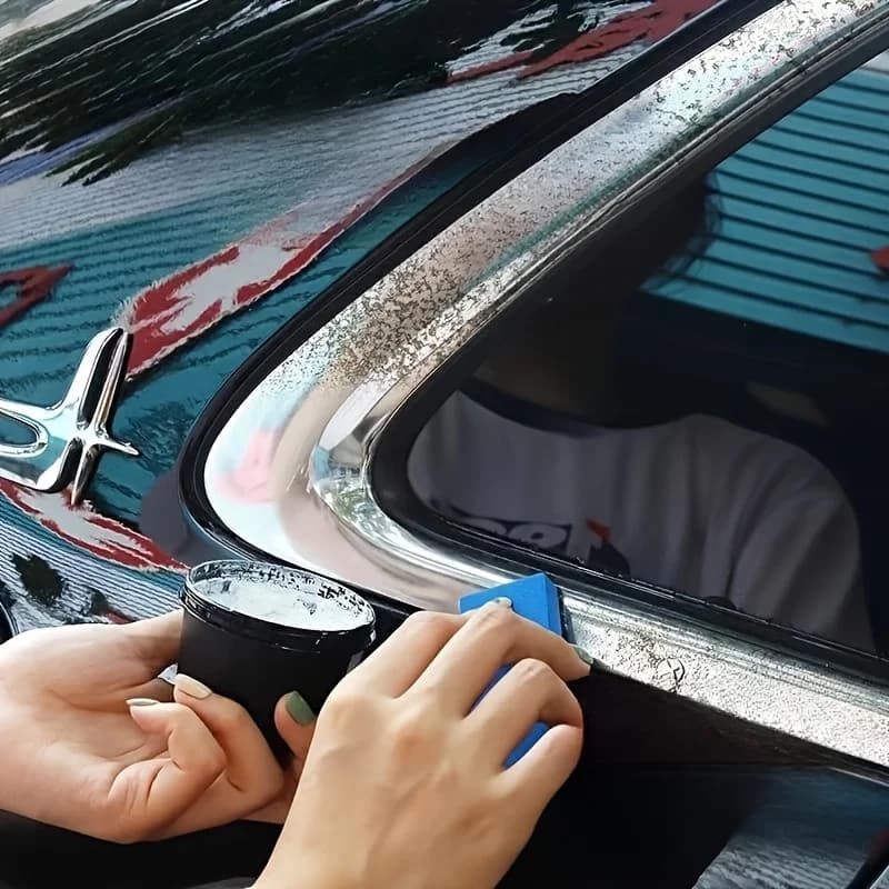 Professional Chrome Repair Paste - Metal Oxidation Restorer and Polishing Paste for Car Door Handles, Windows, Bumpers - Universal Use