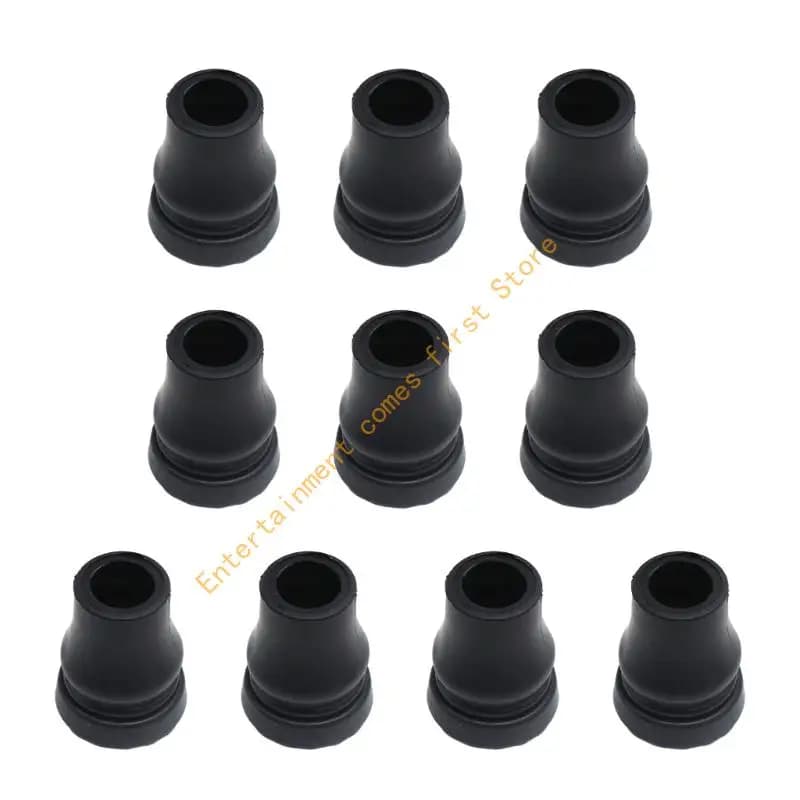 10Pack Light Weight Poles End Cap Outdoor Staff Rubber Cover Walking Rubber Cap For 16Mm 18Mm 20Mm 22Mm Trekking 55KD