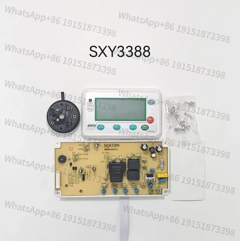 Scheda Universale Avanzata per Lavatrice a Tamburo con Sensore di Serie, Scheda Universale Modificata con Display a Cristalli Liquidi Luminoso SXY3388