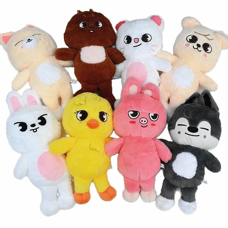 Disponibile: Peluche Skzoo di Grandi Dimensioni, Giocattoli Kpop Stray Kids, Bambole Kawaii, Animali di Peluche, Cuscini Decorativi, Regalo di Natale per Bambini