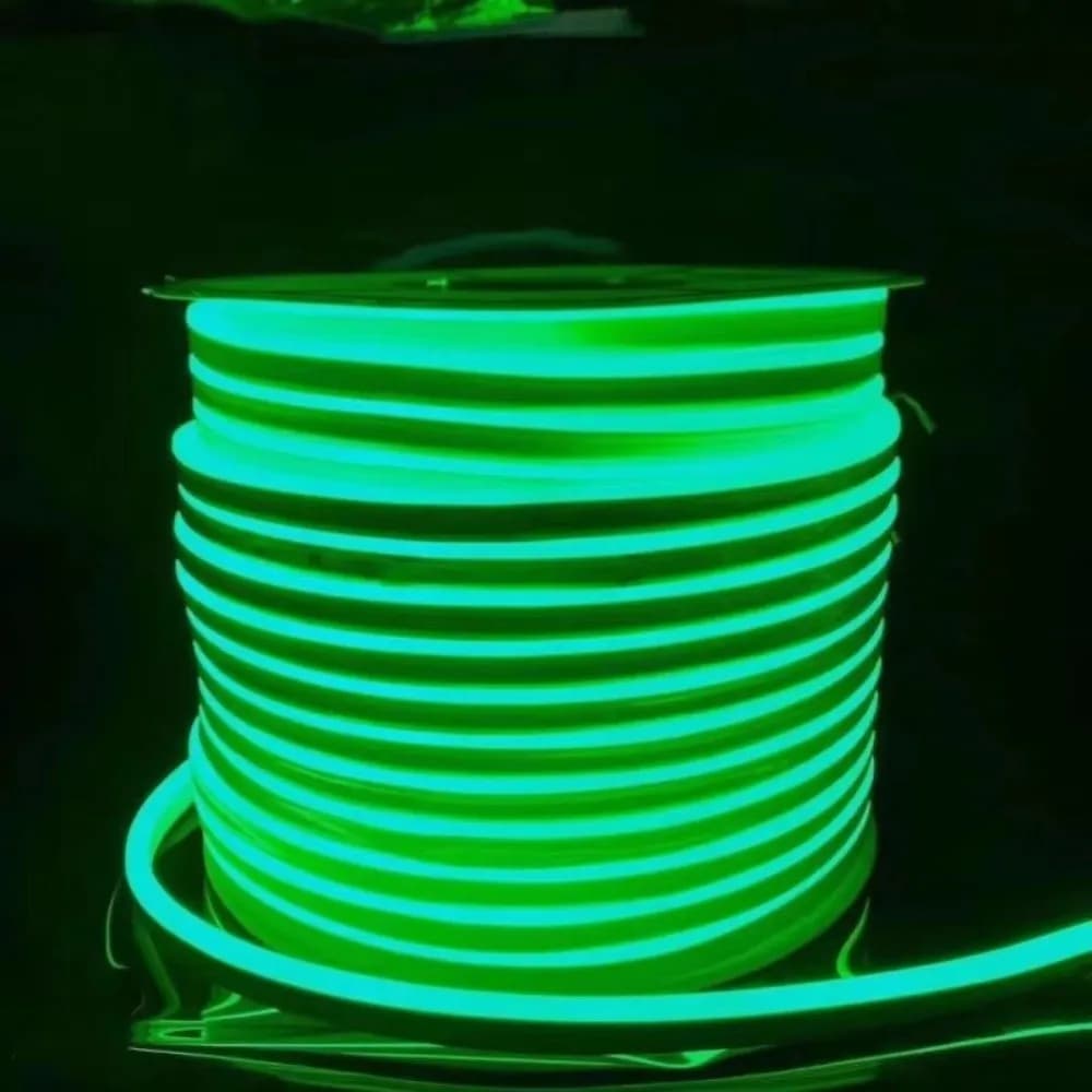 Lampada Notturna a LED con Emissione Laterale, Striscia Luminosa Flessibile con Spina, Luce al Neon Impermeabile, Nastro Luminoso Brillante per Soggiorno
