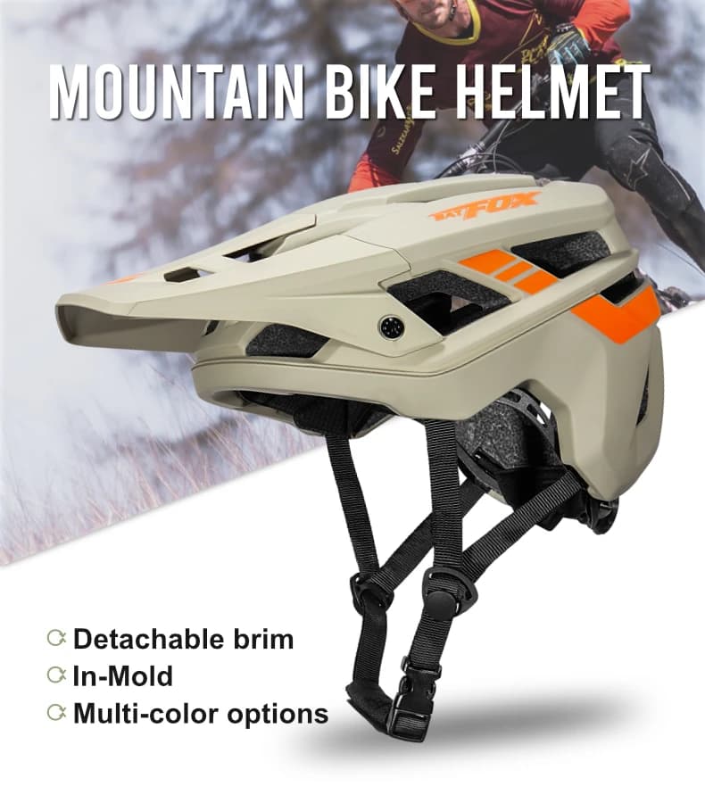 BATFOX 2025 MTB Premium Bicycle Helmet Light Comfort Cycling Removable upholstery Bicycle helmets with safe retention ventilation
