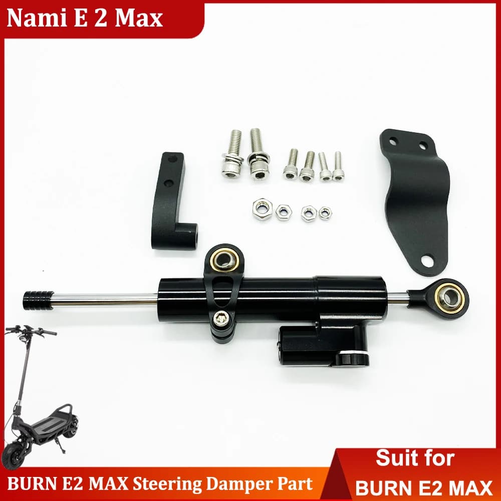 Ammortizzatore di Sterzo BURN E 2 MAX, Ricambio per Monopattino Elettrico BURN E 2 e BURN E 2 MAX da 11 Pollici