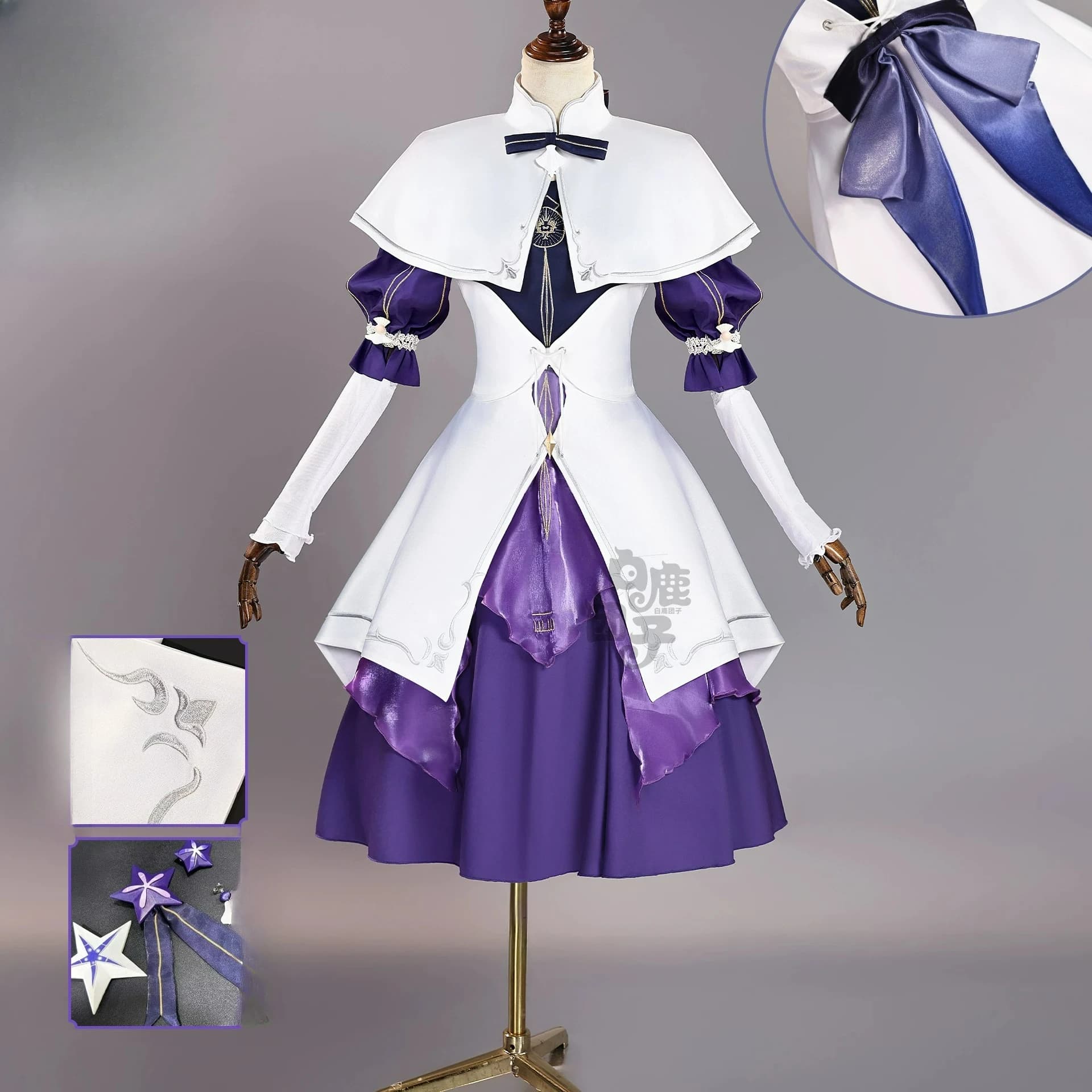 ‌ Onde di Vento ‌ Costume cosplay Canterella per bambini, uniforme di Halloween, abiti per feste di carnevale, giochi di ruolo