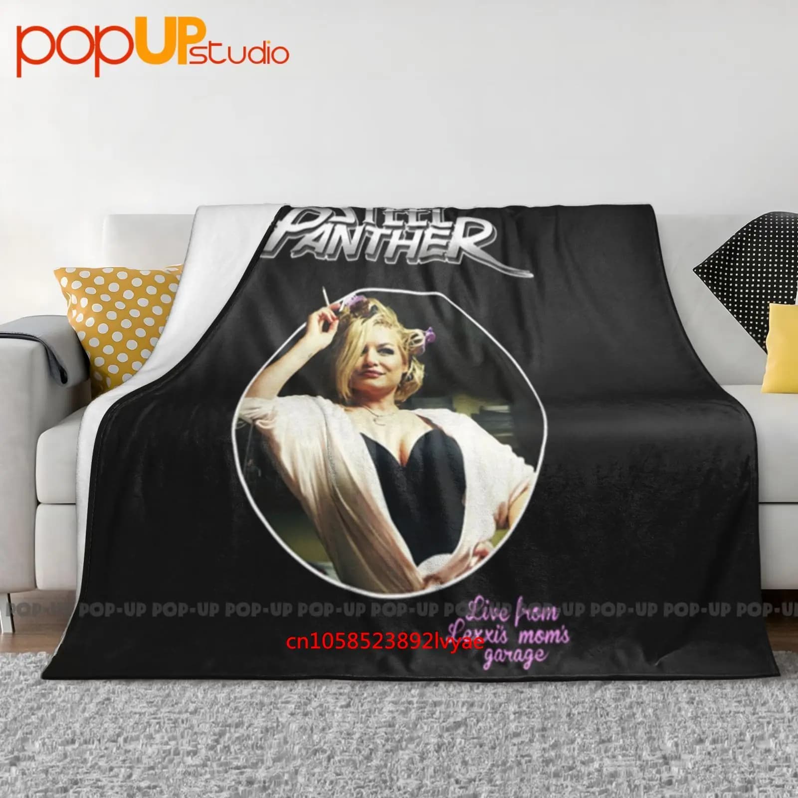 Steel Panther Live From Lexxi S Mom S Garage Rock Band Coperta ultra morbida trapunta invernale Copridivano Copriletto