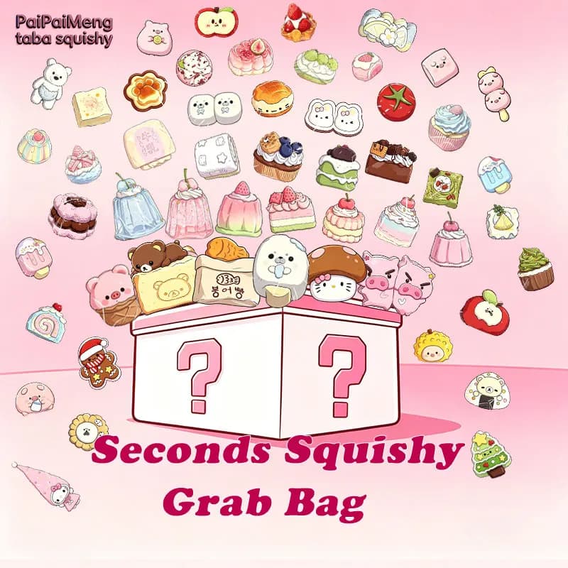 Squishy Artigianale di Grado B in Edizione Limitata, Sicuro per Alimenti, Peso Elevato, Allevia lo Stress di Mani e Umore