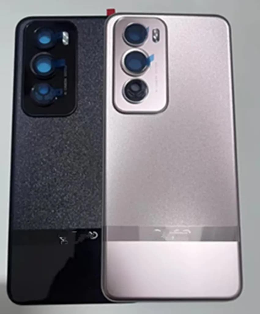 A +++ Riparazione alloggiamento batteria per Oppo Reno 12 PRO Cover posteriore Porta posteriore in vetro Custodia Shell + Parti di ricambio adesive per obiettivo fotocamera