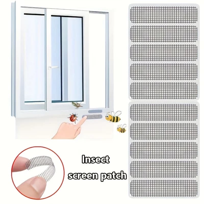 5/10/20 pieces sticker for repair screen network window for window anti-zanzara network mosquito net repair patch broken hole network for screen